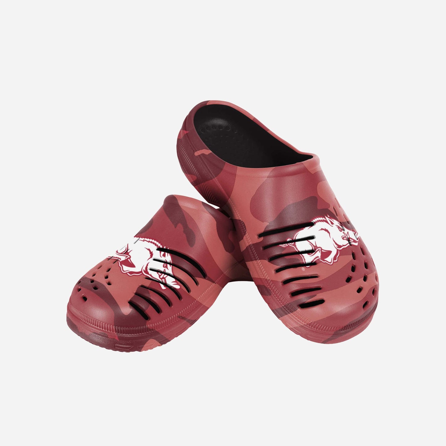 Arkansas Razorbacks Tonal Camo Clog