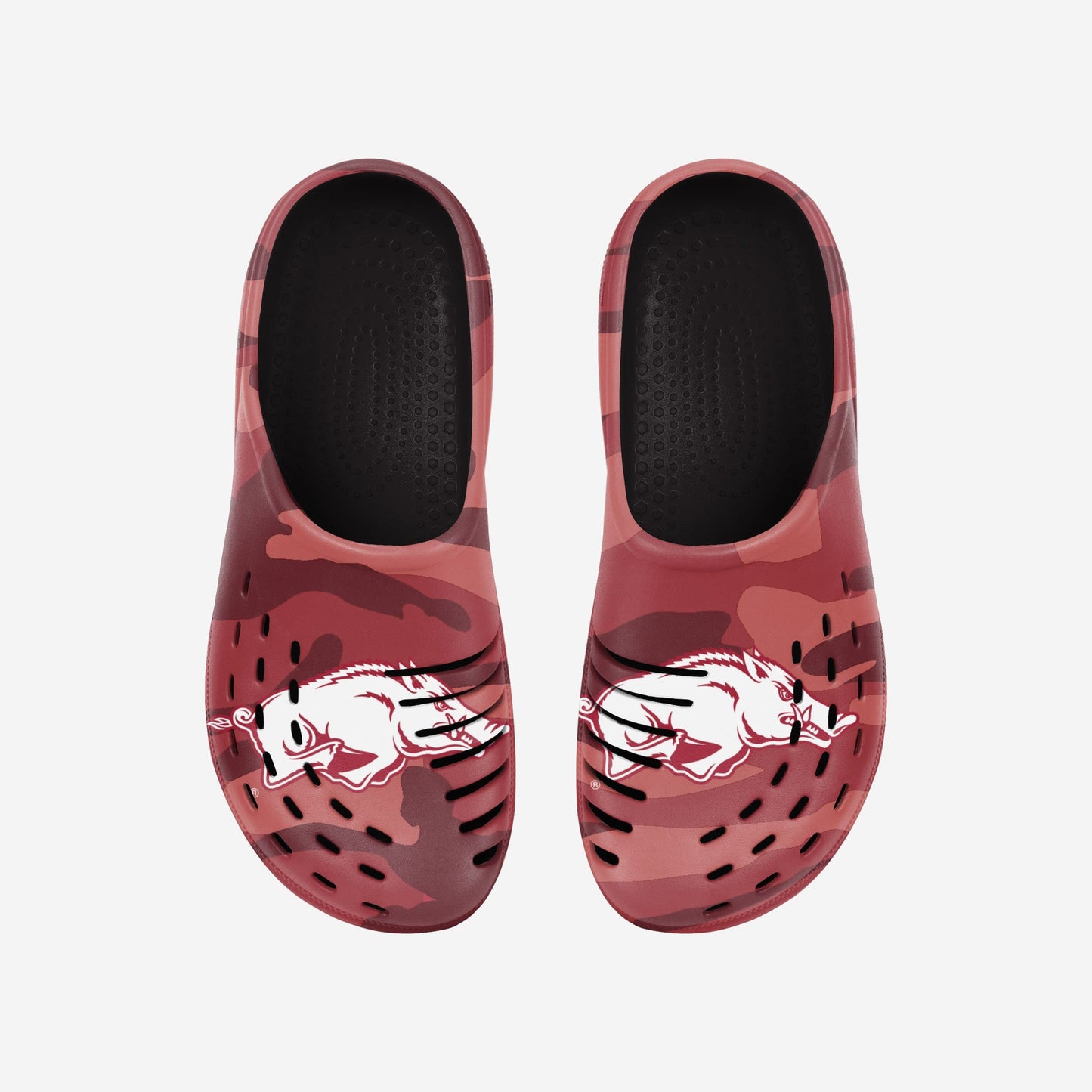 Arkansas Razorbacks Tonal Camo Clog